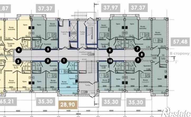1-комн квартира улица Ермолова, 14 к7,  д. 14 к7