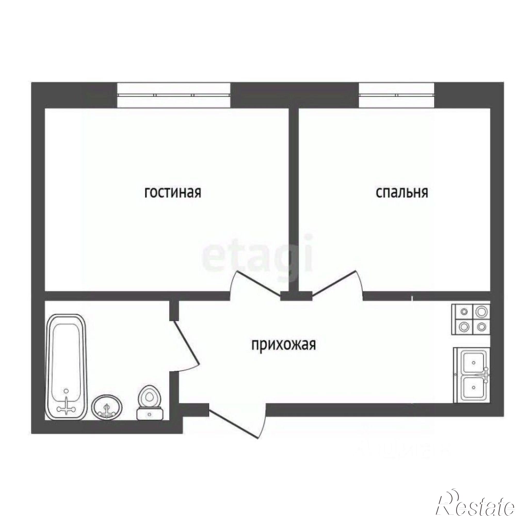 Купить квартиру за 5 100 000 рублей на улица Орджоникидзе, 9