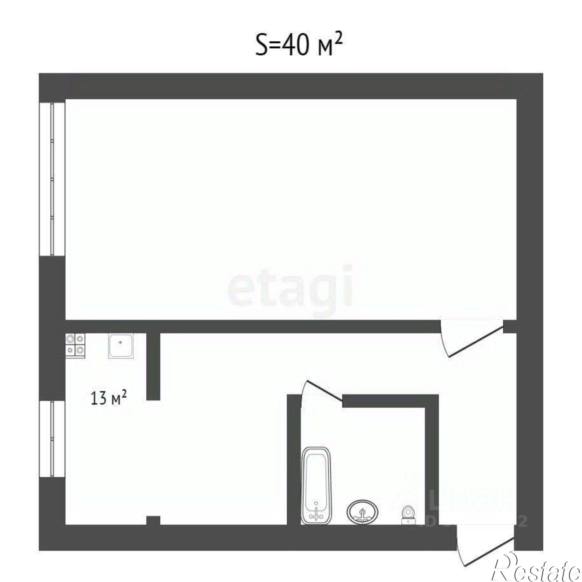 Купить квартиру за 6 000 000 рублей на Ессентукская улица, 29/2