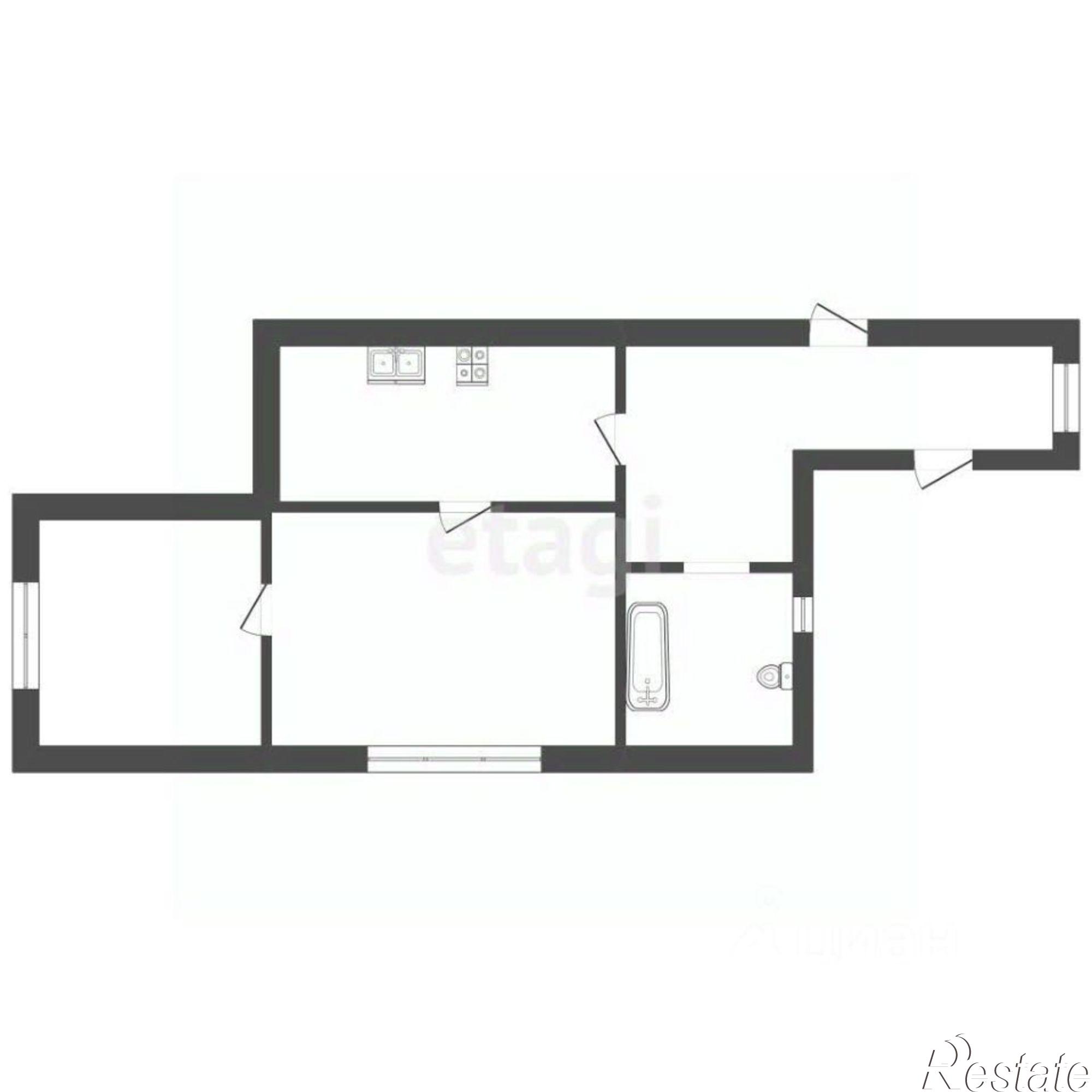 Купить квартиру за 5 100 000 рублей на Октябрьская улица, 41