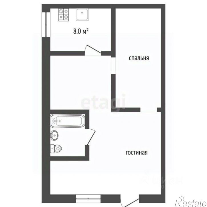 2-комн квартира Кисловодское шоссе, 32,  д. 32