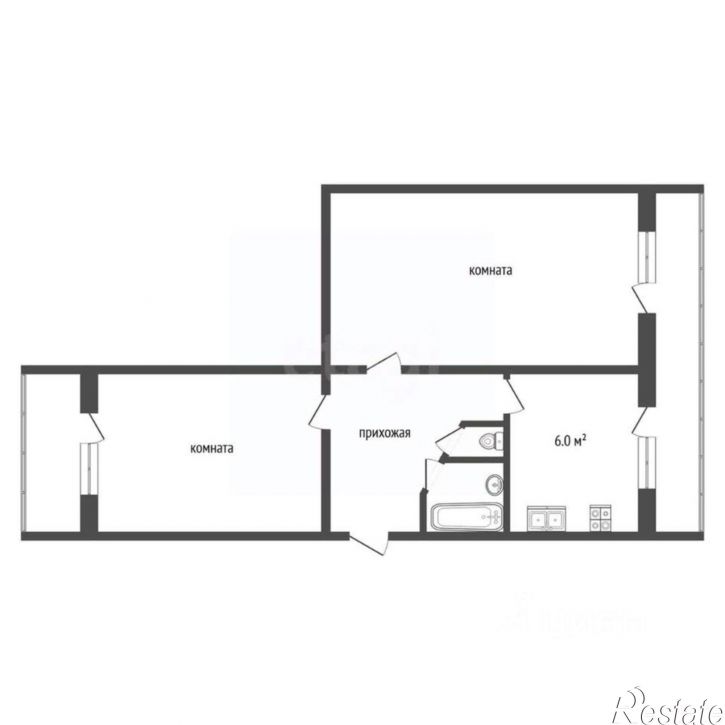 2-комн квартира улица Панагюриште, 8,  д. 8