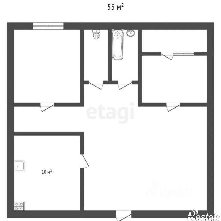 2-комн квартира Ессентукская улица, 29/2,  д. 29/2