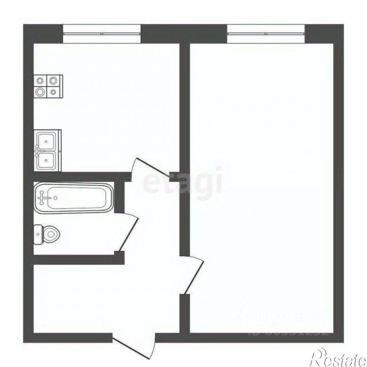 1-комн квартира Сельская улица, 24 к1,  д. 24 к1