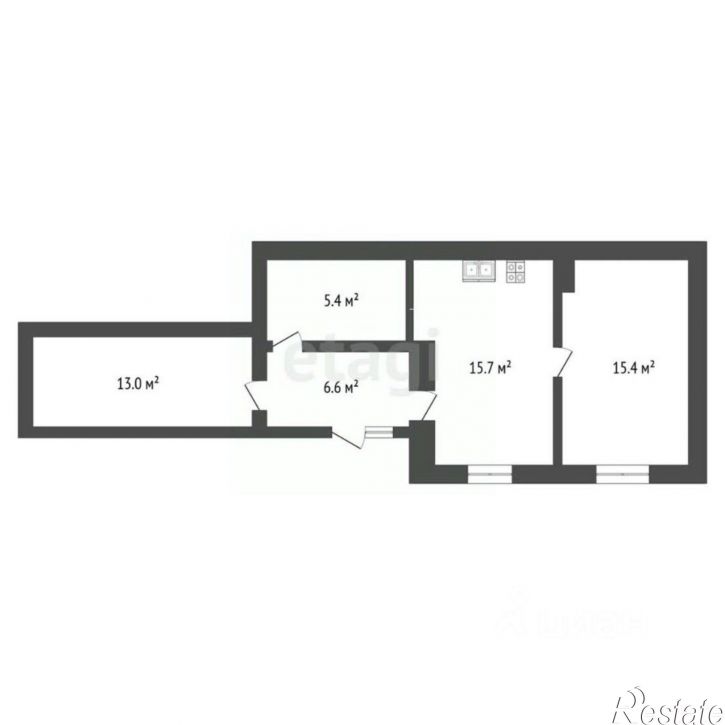 2-комн квартира проспект Кирова, 58А,  д. 58А