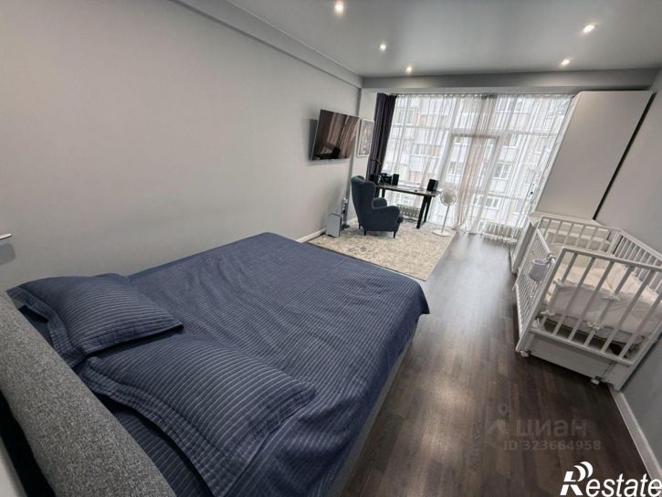 1-комн квартира Железнодорожная улица, 123 к1,  д. 123 к1