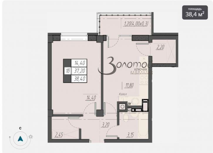 1-комн квартира Егоршина ул, 6