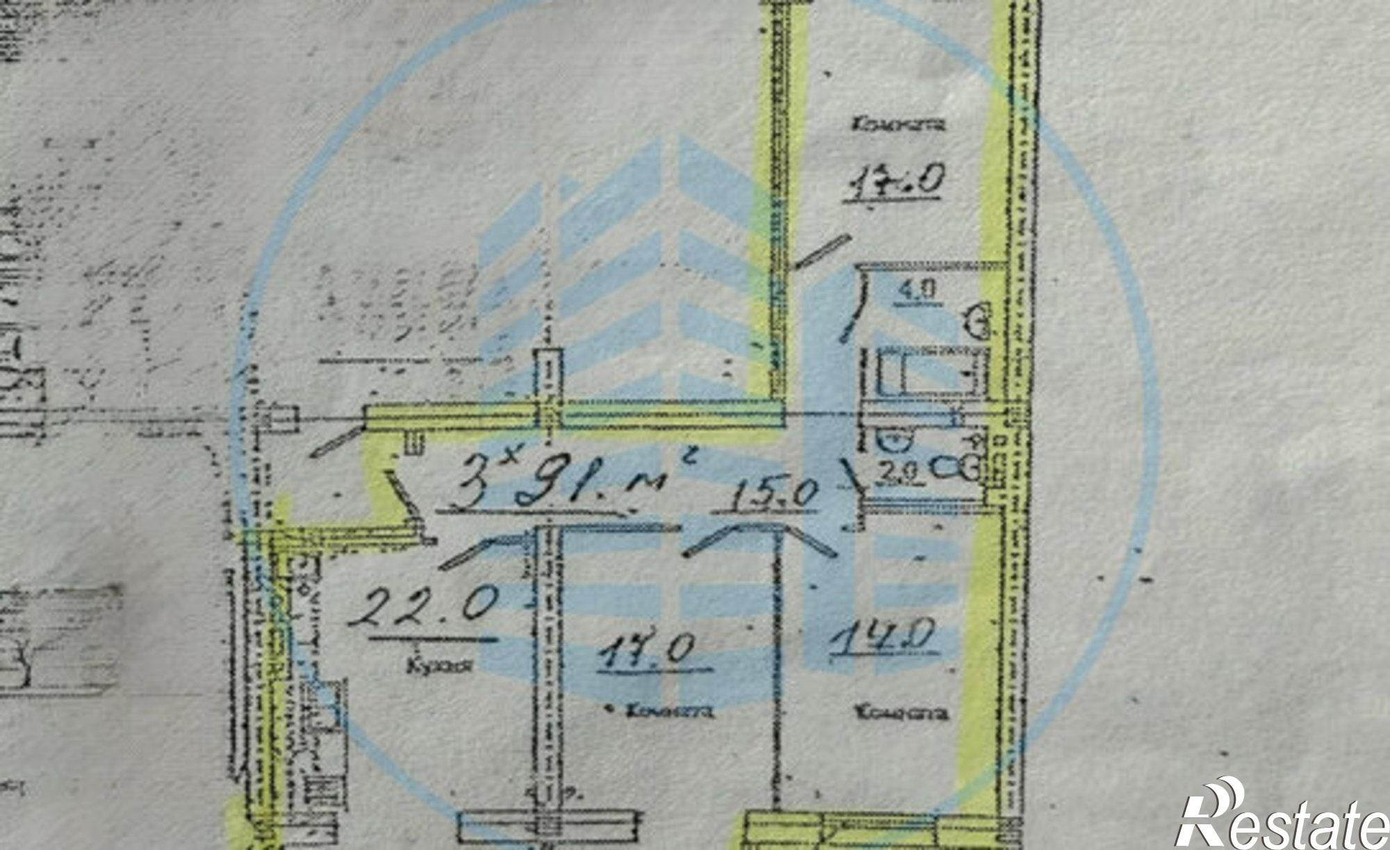 Купить квартиру за 11 000 000 рублей на Оранжерейная улица, 17 к3