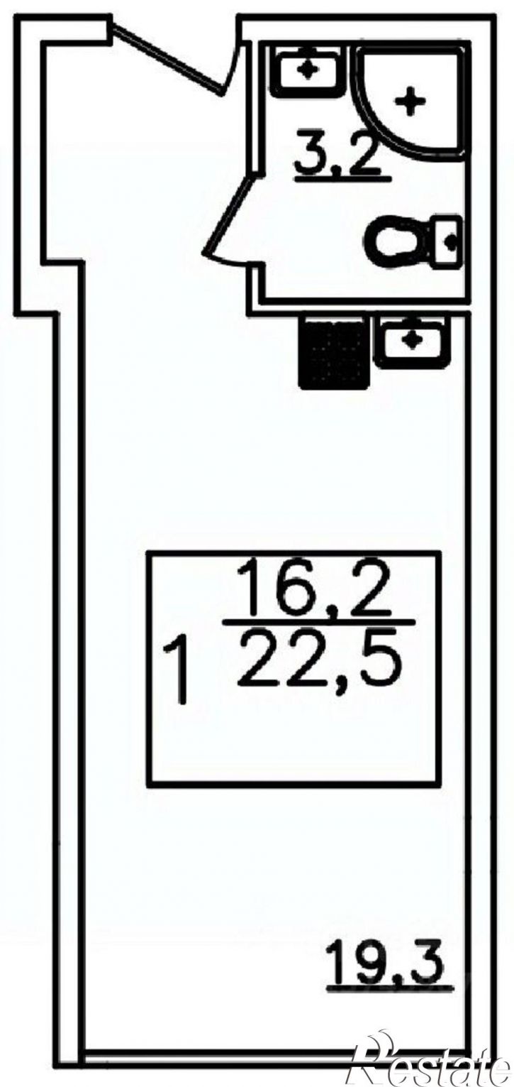 1-комн квартира в новом доме Ессентукская улица, 31,  д. 31