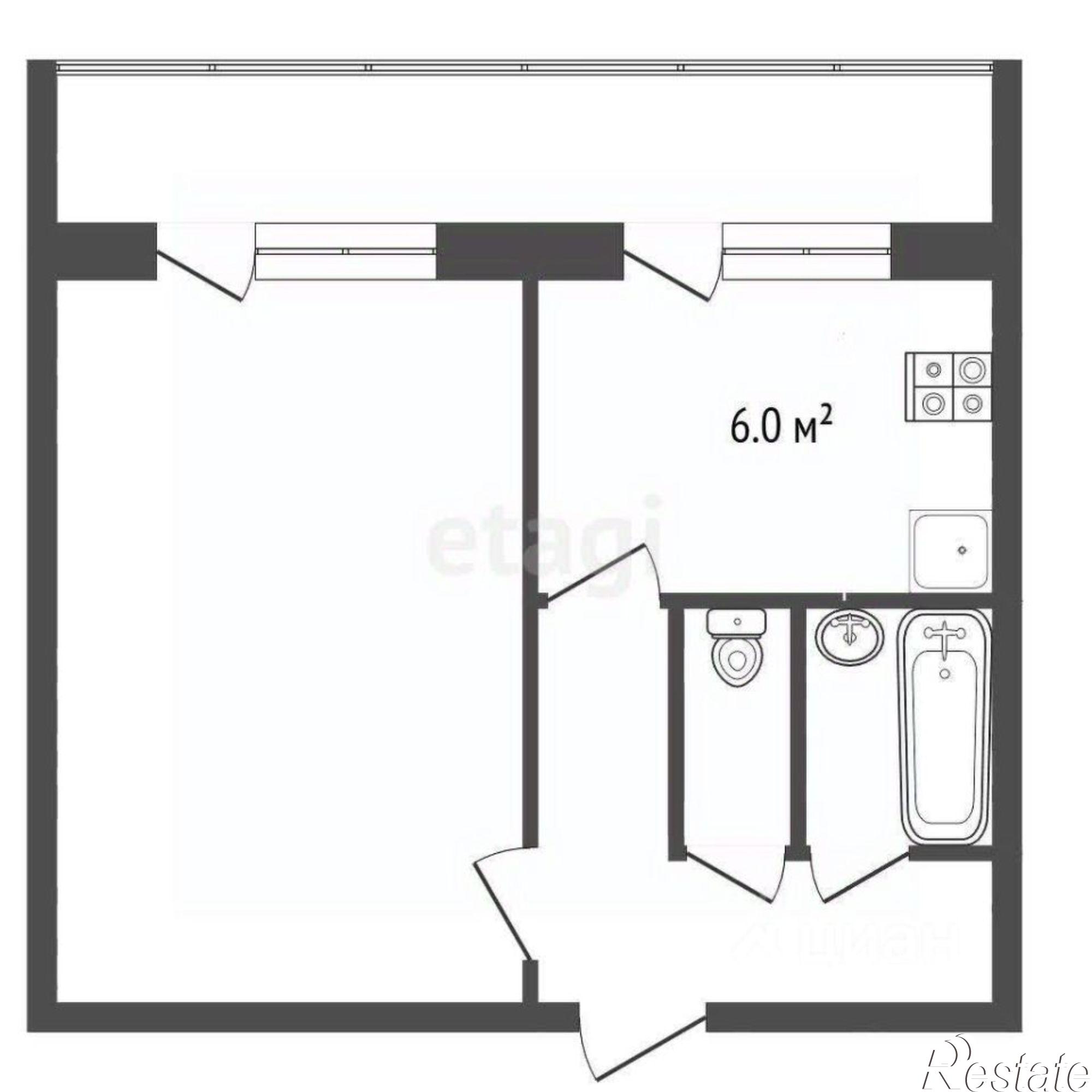 Купить квартиру за 4 510 000 рублей на ул Адмиральского, 35б