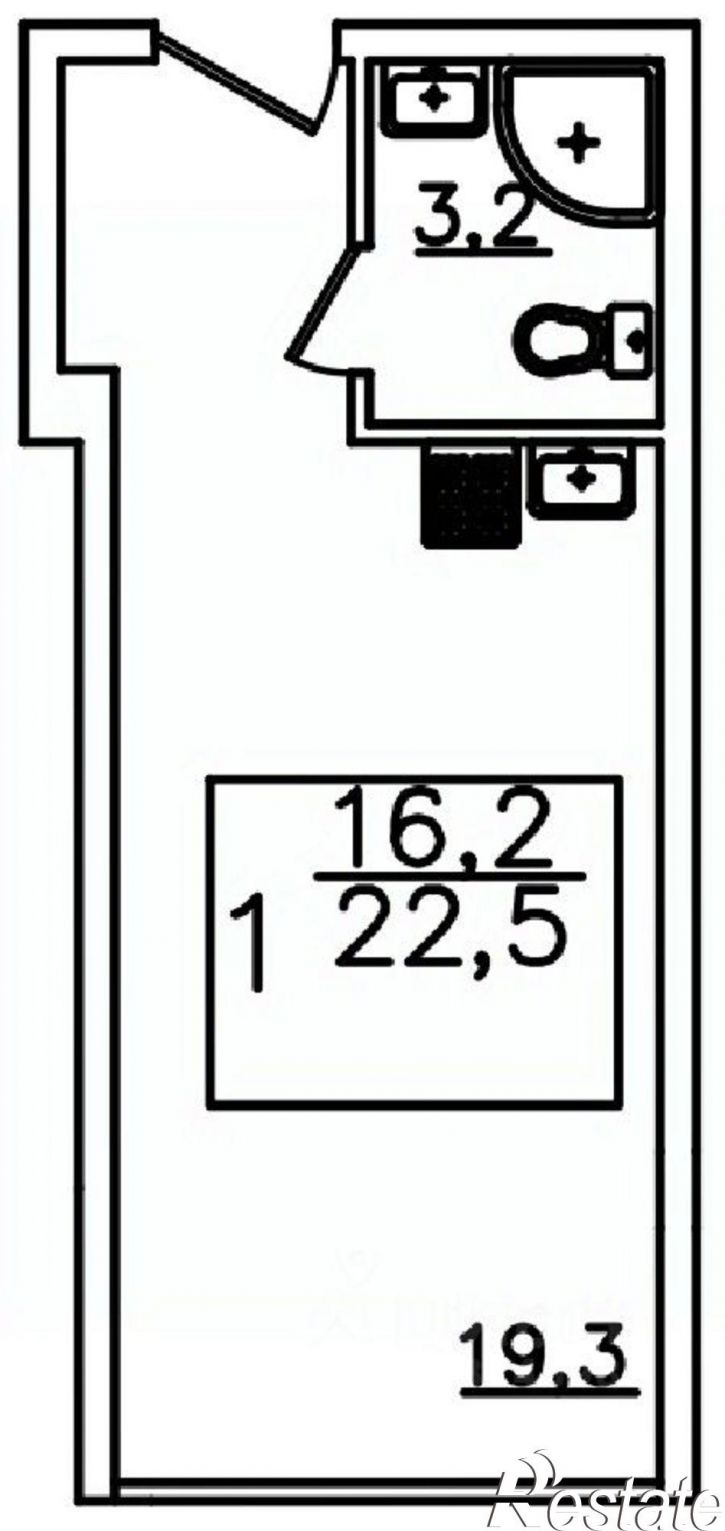1-комн квартира в новом доме ул Ессентукская, 33,  д. 33