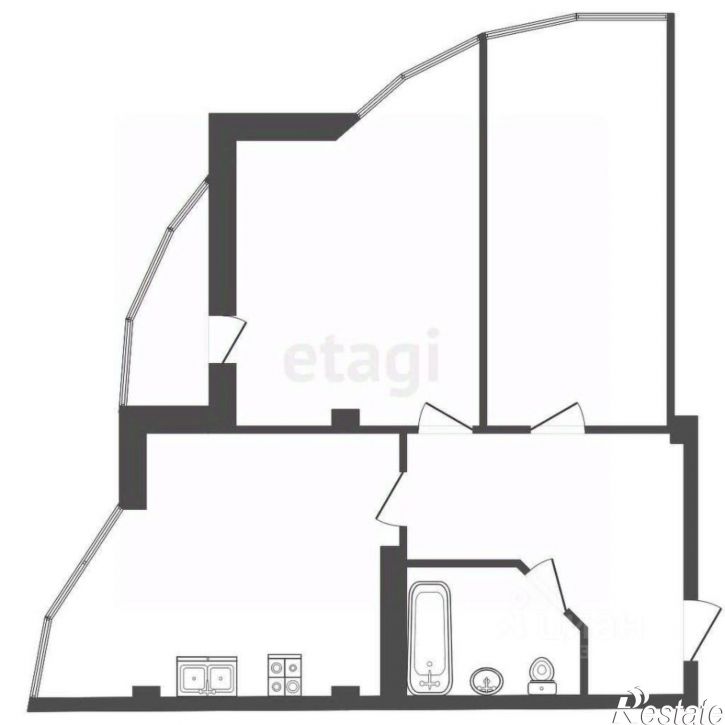 2-комн квартира Оранжерейная улица, 22 к2,  д. 22 к2