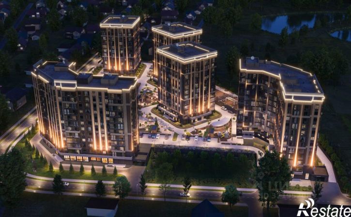 1-комн квартира в новом доме Огородная улица, 39В,  д. 39В