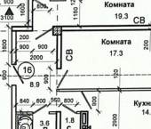 2-комн, 73кв м, этаж 2/10 Первомайский переулок, 18