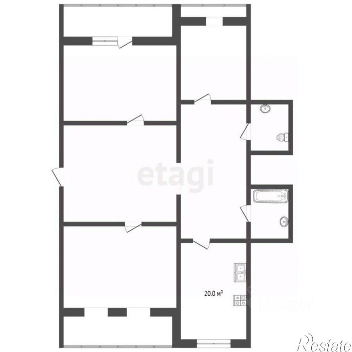3-комн квартира ул Бештаугорская, 36,  д. 36