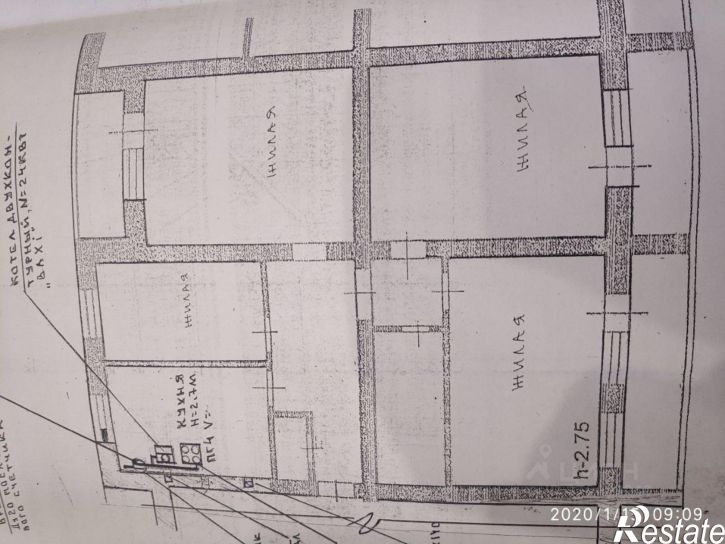 4-комн квартира Школьная улица, 33 к1,  д. 33 к1