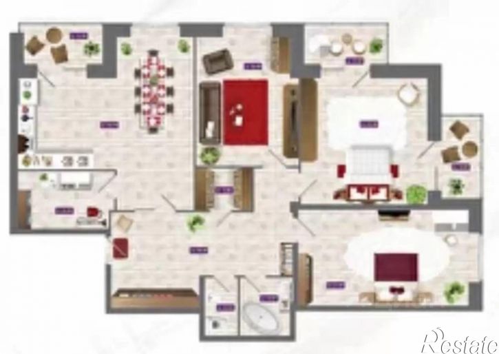 3-комн квартира ул Пастухова, 38,  д. 38