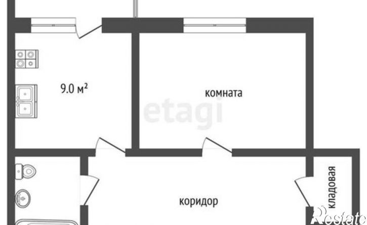 1-комн квартира ул Ессентукская, 72,  д. 72