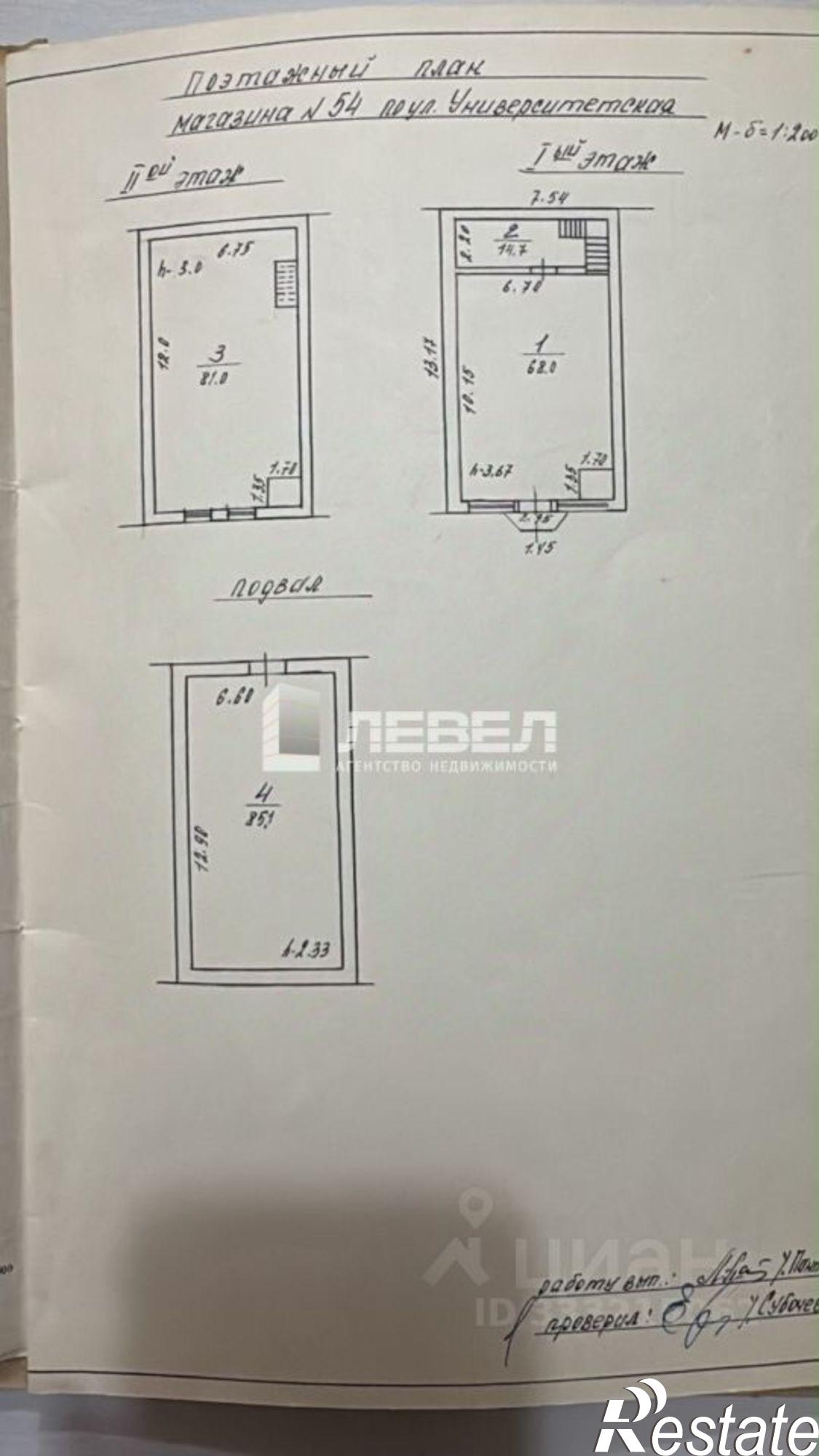 Купить торговое помещение за 131 062 рублей на ул Университетская, 1