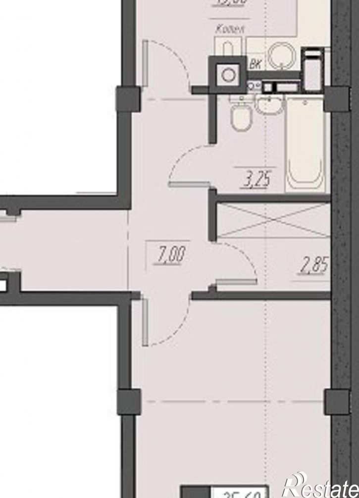 1-комн квартира в новом доме ул Егоршина, 6а,  д. 6а