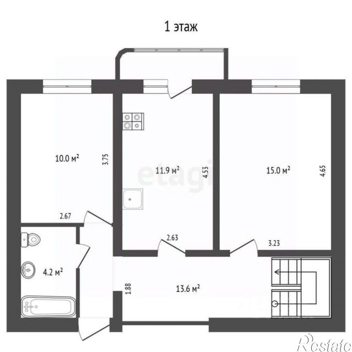 4-комн квартира ул Кабардинская, 5,  д. 5