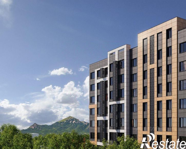 2-комн квартира в новом доме улица Ермолова, 28,  д. 28