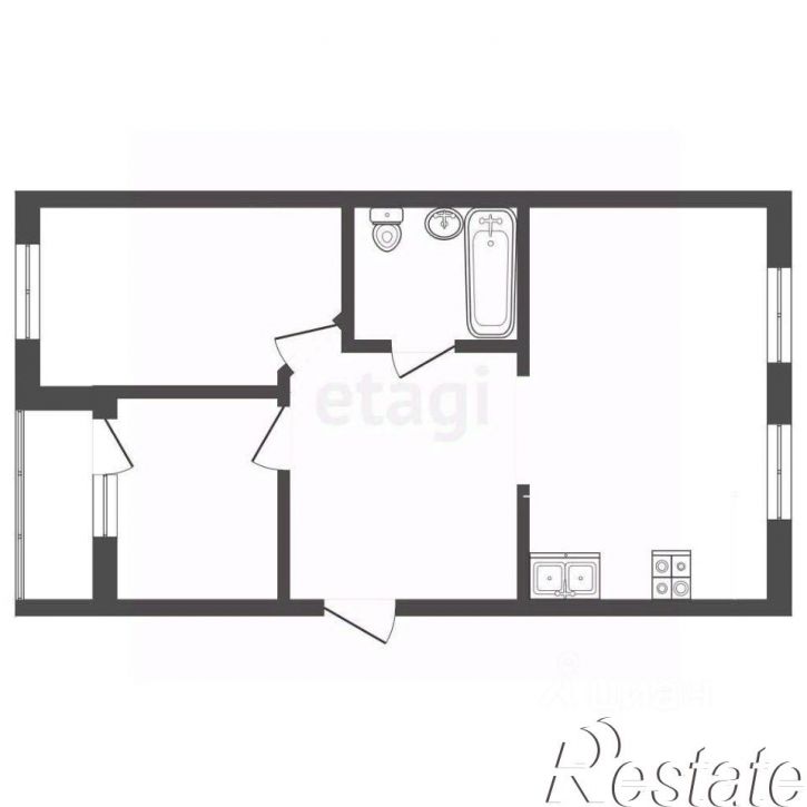 3-комн квартира улица 295-й Стрелковой Дивизии, 12,  д. 12