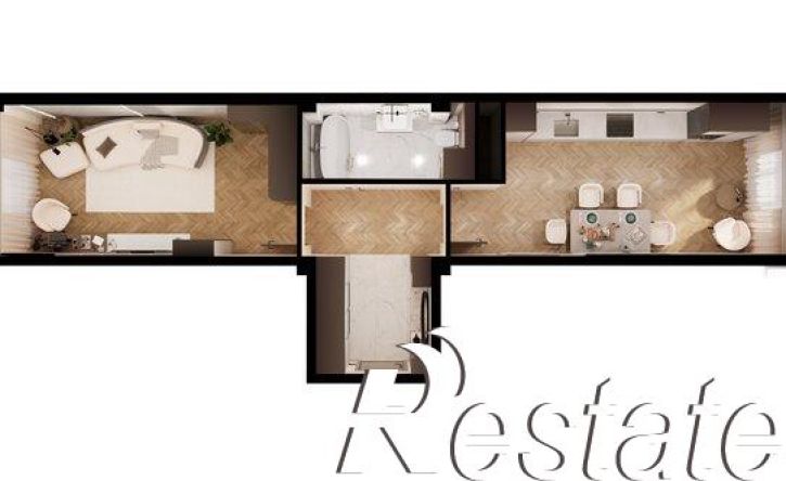 1-комн квартира в новом доме улица Ермолова, 28А,  д. 28А