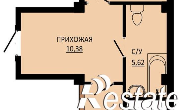 1-комн квартира в новом доме улица Ермолова, 28А,  д. 28А
